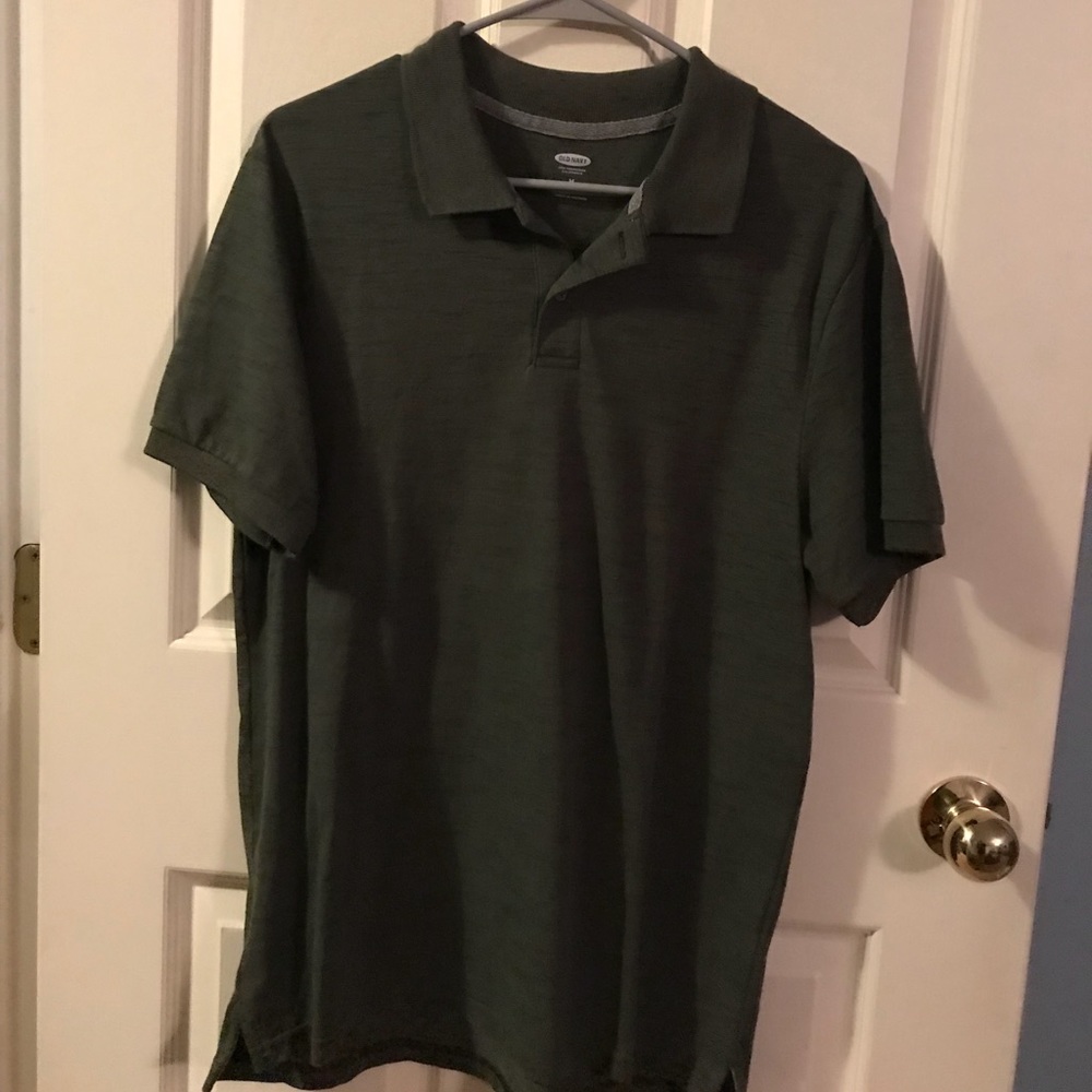 Old Navy olive polo